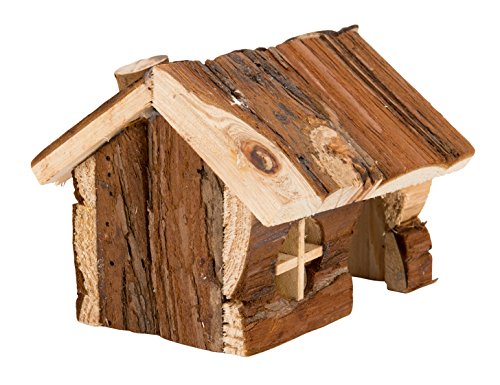 Gaiola para Hamsters AIME Maison Du Hamster (Cinzento) AIME - Suprimentos para pequenos animais - hamsters, casa, marron, puerta, ventana