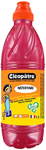Tinta para Pintar com Dedos CLEOPATRE Pgbb1-12 CLEOPATRE - Tinta - temperatura lavável, fácil de estender, cores luminosas, não tóxico