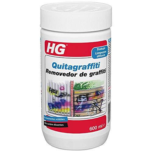 Limpador de Grafite HG WORLDS Líquido Quita Graffiti HG - Soluventes, removedores e diluentes - limpador de grafite, quit grafiti, superfícies, vidro, metal, plástico