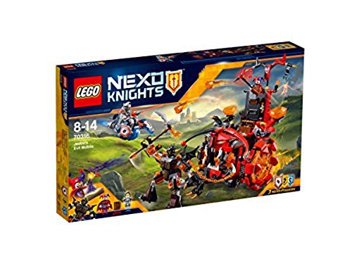 LEGO NEXO KNIGHTS - O carro terrível de Jestro (Idade Mínima: 8) LEGO - Brinquedos - lego, nexo knights, jestro, carro terrors, lance richmond