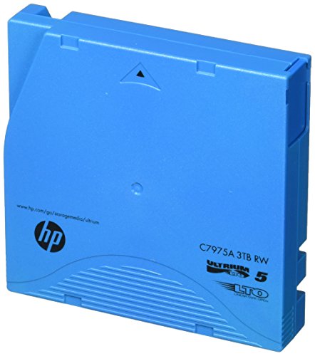 Cassetes virgens HEWLETT PACKARD ENTERPRISE C7975AN HP - Dispositivos de armazenamento - laser, azul claro, hp ultrium lto-5, 20 peças