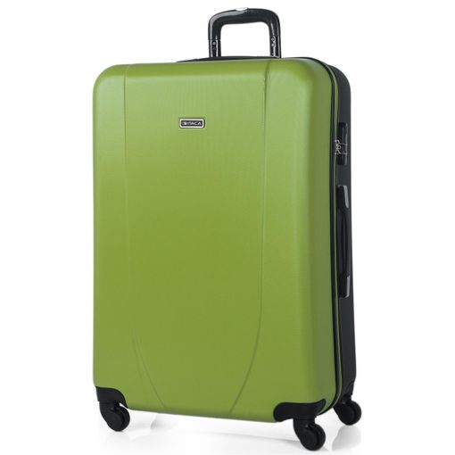 Mala de Viagem Grande ITACA Abs Texturizado Verde (70 L) ITACA - Malas - mala viagem, grande, itaca abs, texturizado, verde, 70l