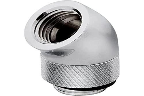 Adaptador de rotação de 45 graus para mangueiras de água CORSAIR Hydro X Series Corsair - Adaptadores de tubulação e buchas - adaptador, rotação, mangueira, águas