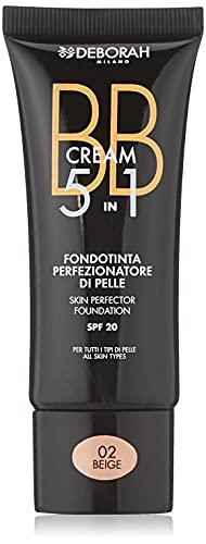 BB Creme DEBORAH Bb Creme 02 (30 ml) Deborah - Maquiagem facial - 5 em 1, hidratação, proteção solar, uniformização
