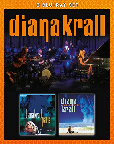 DVD Diana Krall - Live In Paris & Live In Rio (Edição em Espanhol) Eagle Rock - Dvds e vídeos - dvd, diana krall, ao vivo, paris, rio, edição em espanhol
