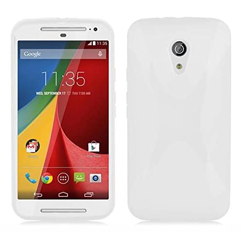 Capa Motorola Moto G2 AVIZAR Silicone Transparente CADORABO - Capas para telemóveis - silicone, transparente, proteção, design original
