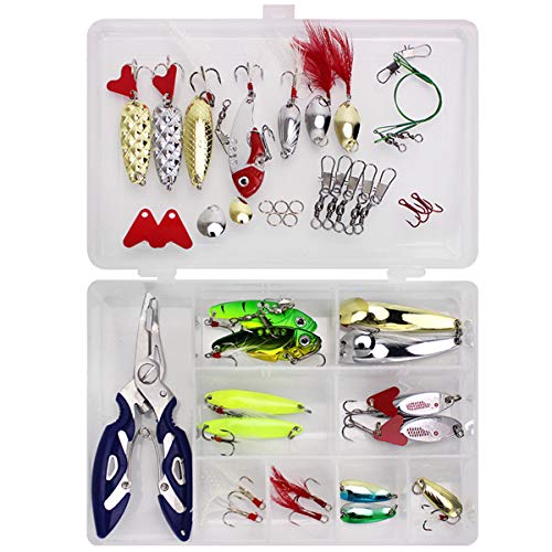 Kit de Lures para Pesca com Engodo ROSEFLOWER RoseFlower - Bolsas e caixas de equipamentos - lures, pesca, engudo
