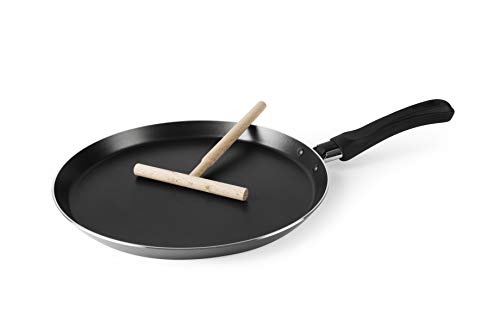 Máquina de Crepes BELLA ITALIA Enjoy Home Bergamaschi & Vimercati - Frigideira para crepes e blinis - 4 crepes, design moderno, rápido, refeição