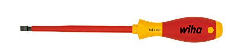 Chave de Parafusos WIHA SoftFinish 00826 Wiha - Chaves de fenda - destacável, aço vanadio molibdênio, 24,3 cm, preto/vermelho
