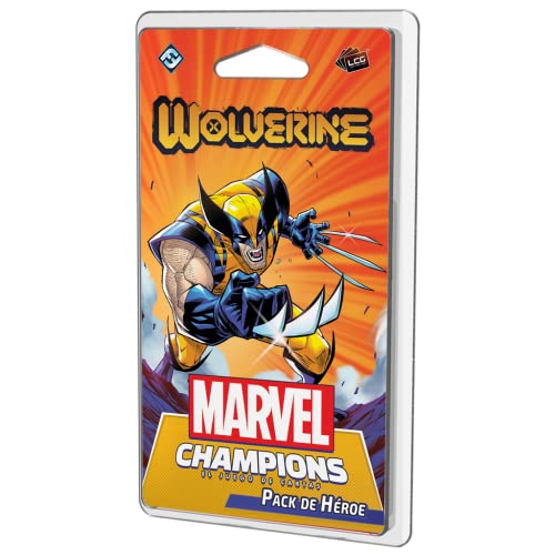 Jogo de cartas FANTASY FLIGHT GAMES MC35ES (14 anos) Juegos - Jogos - 60 cartas, Marvel Champions, lobezno, Rojo Omega