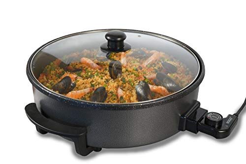 Forno Eléctrico Cecotec Pizza&Paella 1500 Steel SOGO - Eletrodomésticos de cozinha - pizza, paella, 1500w, aço inoxidável