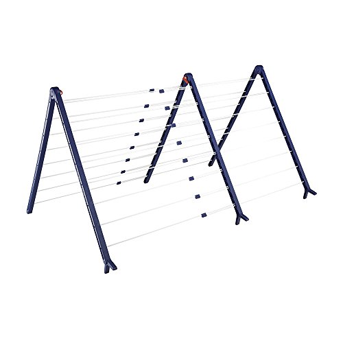 Acessório para Banheira LEIFHEIT Bathtub Dryer Pegasus V Duo - Azul Leifheit - Secadores e cabides - azul, aço, ajustável, 15 kg