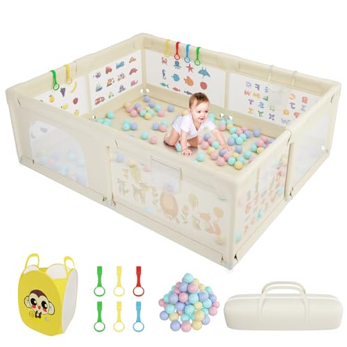 Parque Infantil BEBE É Difícil (200 x 160 cm) GOI - Móveis para bebês e crianças pequenas - parque infantil, bebé difícil, 200x160 cm