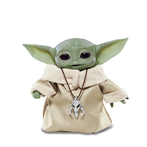 Figura de Ação STAR WARS Animatronic Edition: The Child (Baby Yoda) Hasbro - Bonecos de ação e brinquedo - star wars, baby yoda, animatrónica, figura