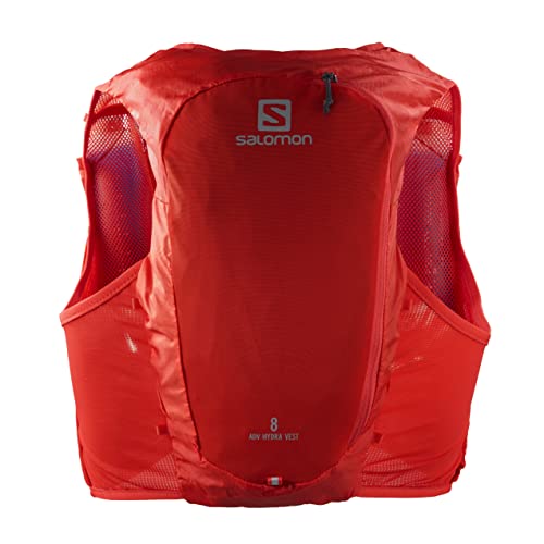 Colete para Homem SALOMON Adv Hydra Vest 8 Azul para Montanha (L) Salomon - Sistemas de hidratação - mochila, azul, nylon, poliéster