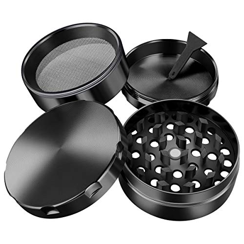 Moinho de Especiarias ILIC GRINDER Preto iLC - Acessórios de fumar - moinho, especiarias, preto