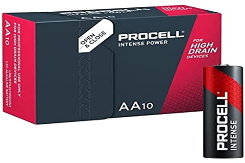 Pilhas DURACELL Alcalina (AA - 10 unidades) Duracell - Baterias de uso geral - 1.5 V, aa, 10 unidades, cilindrica