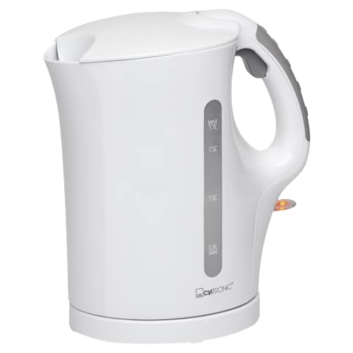 Chaleira Eléctrica CLATRONIC WK 3445 (1.7 L - 2200 W) Clatronic - Eletrodomésticos de cozinha - 1,7 litros, 2200 W, filtro removível, indicador duplo