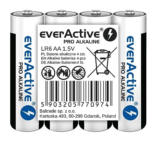 Pilhas Everactive Aa 1.5V 4Unidades Everactive EVERACTIVE - Baterias - pilhas, EverActive, aa, 1.5v, 4 unidades