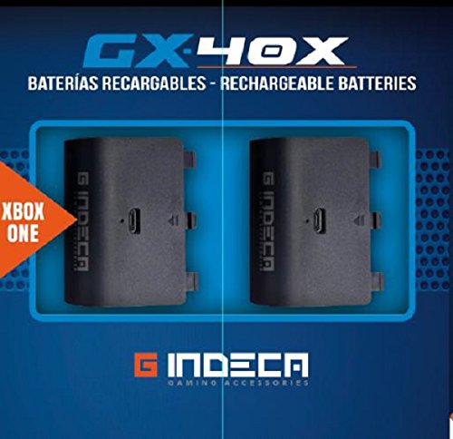 Comando para Xbox One INDECA 2 Baterias Mandos Indeca - Baterias para consola de jogos e comandos - xbox one, baterias, mandos