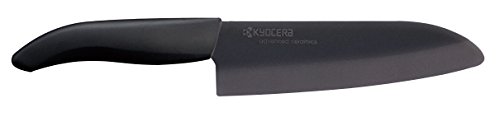 Conjunto de Facas de Cozinha KYOCERA FK-160BK Kyocera - Utensílios de Cozinha - cerâmico, preto, facas, cozinha