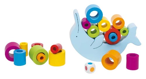 Brinquedo Didático Goki 56901 | Azul, Branco Goki - Jogos - coordenação, habilidade manual, raciocínio, bebé