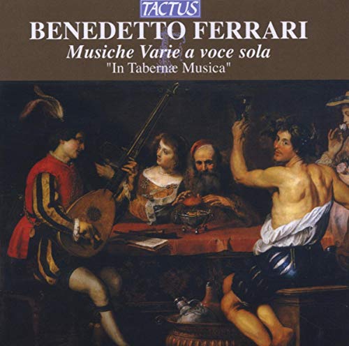 CD In Tabernae Musica - Musiche varie a voce sola (1 CDs) TACTUS - Cds de música - cd, in tabernae musica, musiche varie, voce sola