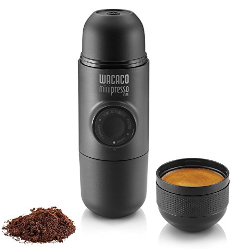 Máquina de Café WACACO Minipresso GR (Pequeno Almoço) WACACO - Máquinas de café espresso - minipresso, pequeno almoço