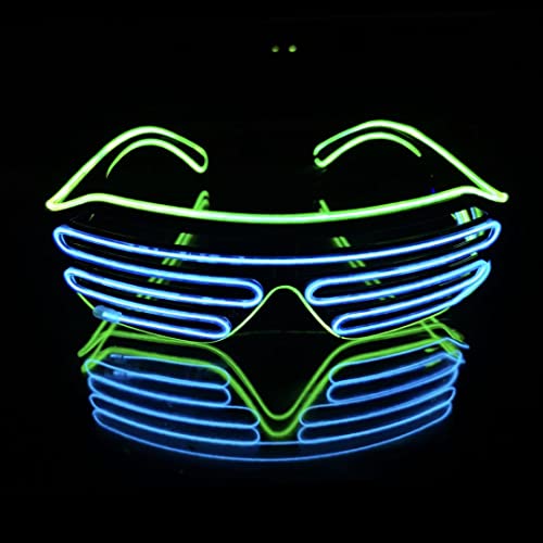Óculos de Luz Elétrica SOUTHSKY com Fechadura SOUTHSKY - Chapéus de festa - luz elétrica, fechadura