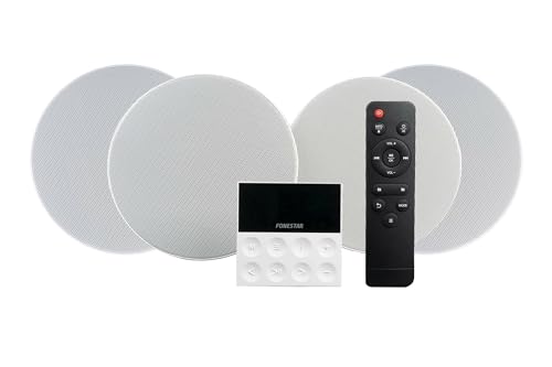 Fonstarr Kit Wall 4 Altifalantes Bluetooth Usb Fm Aux FONESTAR - Alto-falantes - bluetooth, usb, fm aux, altifalantes