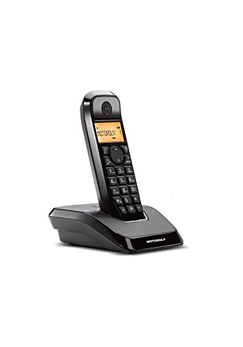 Telefone Motorola S1201 Preto (Telefone Sem Fios) Motorola - Telefonia - telefone sem fios, dect, agenda, identificação de chamadas, teclas de função