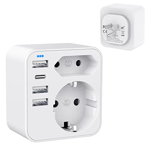 Adaptador de Viagem STARTECH.COM TRAVELUSB2 HANYEAL - Tomadas e soquetes de energia - adaptador, viagem