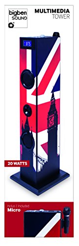 Coluna Bluetooth BIGBEN INTERACTIVE TW5GB (Preto - 20 W - Autonomia: Até 6 horas) Bigben Interactive - Alto-falantes - coluna bluetooth, bigben interactive tw5gb, preto, 20 w, autonomia 6 horas, 2.1 canais