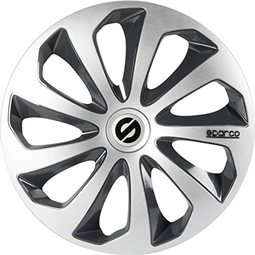 Sparco SPC1473SVGR acessório para máquina de lavar louça SPARCO - Peças de automóveis - aço inoxidável, preto, cinzento, 4 peças