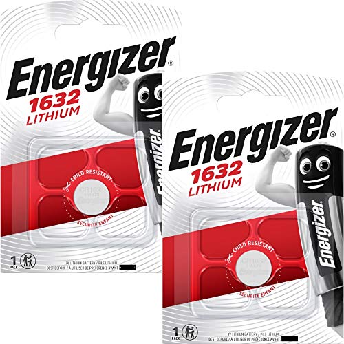 Pilhas Não Recarregáveis ENERGIZER CR1632 (2 unidades) All Trade Direct - Baterias - CR1632, 16 mm x 3,2 mm, energizer