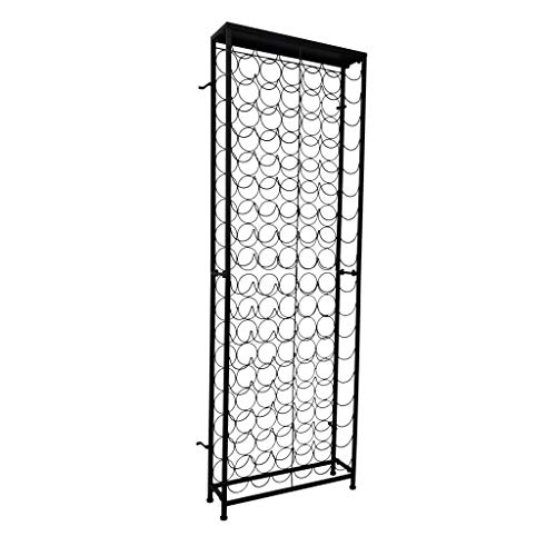 Suporte de Vinhos Vidaxl Metal (108 Garrafas) vidaXL - Utensílios de Cozinha - metal, 108 garrafas