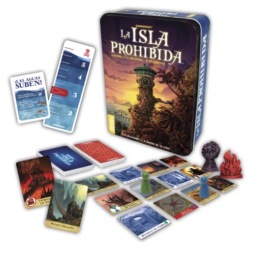Jogo de Tabuleiro DEVIR La Isla Prohibida (Idade Mínima Recomendada: 8 anos) Devir - Jogos de tabuleiro - jogo de tabuleiro, devir la isla prohibida, idade mínima recomendada 8 anos, exploradores, tesouros, ilha