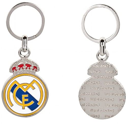 Porta-Chaves METALPACK REAL MADRID (Prateado) Roger's - Porta-chaves - metal, Real Madrid, prateado
