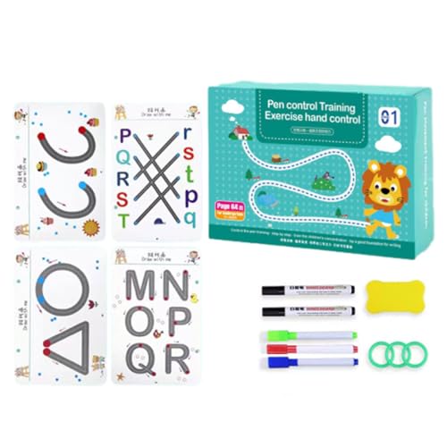 Little Curious Minds Scribble Smart Workbook Fast Track Level 3 EHOTER - Materiais de arte e artesanato - formação de letras, estrutura de sentenças, vocabulário, expressão criativa