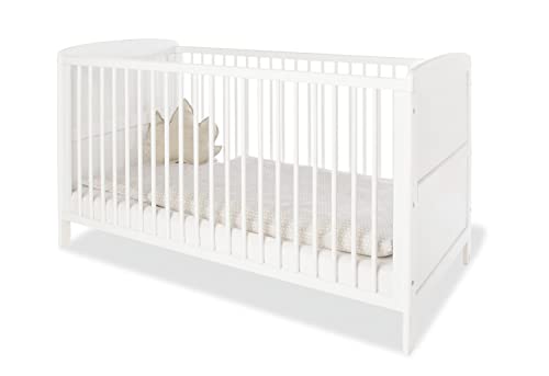 Berço PINOLINO VICTORIA (Branco - Madeira) Pinolino - Móveis para bebês e crianças pequenas - madeira, branco