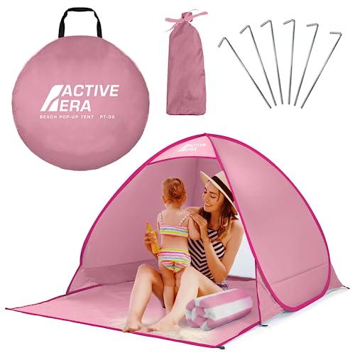 Tenda de Praia ACTIVE ERA (Preto - Poliéster - 150x100 cm) Active Era - Barracas - preto, poliéster, 150x100 cm