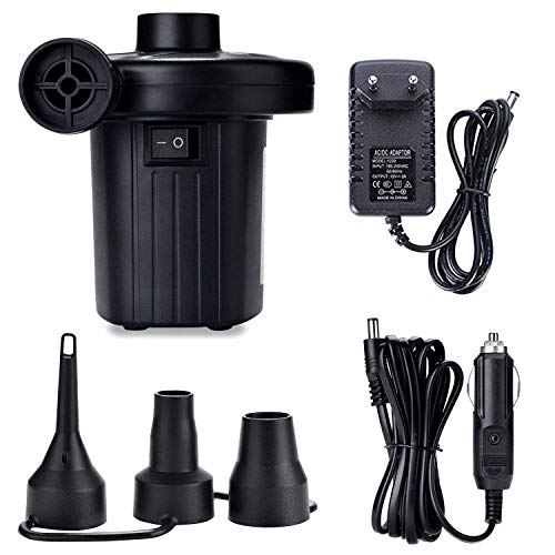 Pompa de Ar Elétrica Portátil ZSTARLITE ZStarlite - Equipamento atlético de uso geral - portátil, 50W, 12v dc, 220V-240V AC