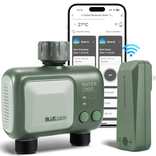 Programador de Riego KAZEILA Water Timer Programador Riego Wifi 2 Salidas Ningbo Hanci Electrical Co., Ltd. - Temporizadores de iluminação - programador, riego, wifi, 2 saídas
