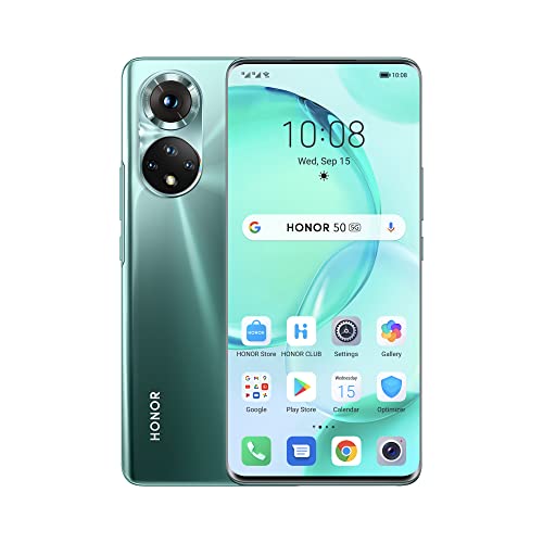 Smartphone HONOR 50 (6.5'' - 6 GB - 128 GB - Verde) HONOR - Telemóveis - 6.5 polegadas, Android 11, snapdragon 778g, 128 GB