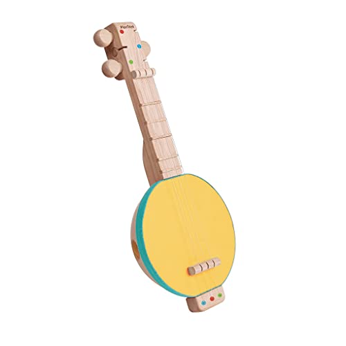 Brinquedo educativo PlanToys 2832.6436 | Vermelho PLAN TOYS - Brinquedos - instrumento musical, motricidade, cordas ajustáveis, chaves de afinamento