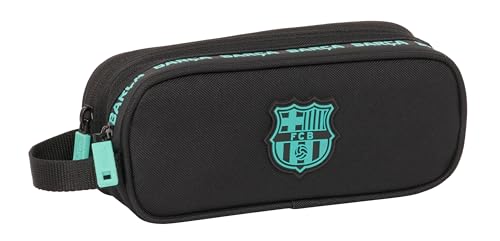 Mochila de Escola SAFTA FC Barcelona (Preto) F.C. Barcelona - Estojos para canetas e lápis - fc barcelona, interno, documentos, suportes