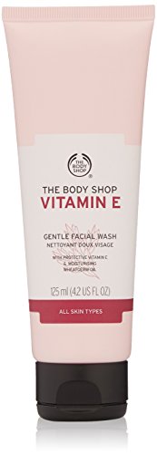 Gel de Limpeza Facial THE BODY SHOP Vitamin E (125 ml) THE BODY SHOP - Limpadores faciais - vitamina E, 125 ml, regenerador, pele luminosa