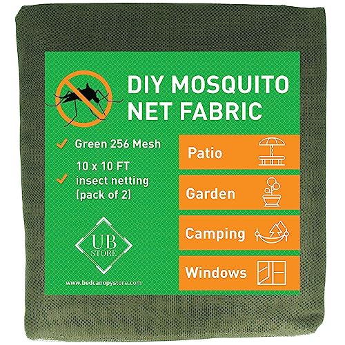 Mosquiteiro CORTAGAS 00009-01 (Verde - Poliéster) UB-STORE - Redes mosquiteiras e telas anti-insetos - verde, poliéster, resistente, lavável