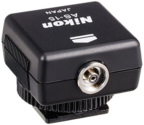 Nikon Synchro As-15 Adaptador de Prisão Preto Nikon - Acessórios de flash de câmera - adaptador de prisão, preto, nikon, compatibilidade