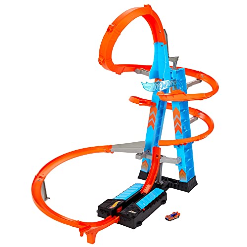 Hot Wheels Altitude Crash Set 3 Track Sets and Cars Hot Wheels - Brinquedos - Hot Wheels, altitude crash, 3 track sets, cars, booster track